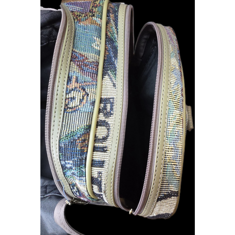 Vintage Pioneer Express Route 66 Tapestry Travel Weekender Duffel Bag - Picture 11 of 14